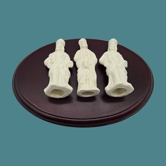 Christmas Jade Collection 11‑Pc Nativity Set – Vintage Figurines, Replacements - Picture 15 of 16